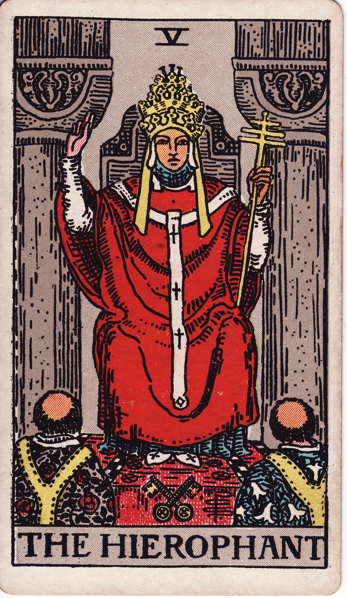 Карта Таро Иерофант (The Hierophant)